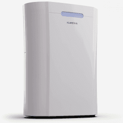 Klarstein Luftentfeuchter Elektrisch, Luftentfeuchter für Wohnung, Bad & Keller, Sparsamer Luft-Entfeuchter Leise, Elektrischer Dehumidifier mit Touch-Bedienfeld, Bautrockner mit 10L Kapazität