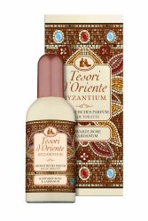 Tesori d'Oriente EDT Byzantium 100 ml, aromatisches Parfüm (schwarze Rose & Labdanum), im Aluminiumflakon, Wellness-Ritual für Körper & Sinne