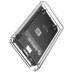ORICO mSATA SSD Adapter 5 Gbit/s, Werkzeugfreies mSATA auf USB 3.0 Gehäuse für 3050 SSD, mit USB Kabel, 2 TB Max-TC10