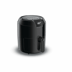Tefal Heißluftfritteuse Easy Fry Precision XL, Air Fryer, 1500 W, 4,2 L für 6 Portionen, 8 automatische Programme, Digitales Display, energiesparend, gesunde Friteuse ohne Öl, schwarz, EY4018