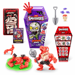ZURU SMASHERS 74125A, Medium Smashers Horror House Serie 1 von ZURU, Dinosaur, (30 cm), Zombosaur