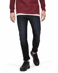 G-STAR Herren 3301 Slim Jeans 34W / 36L Schwarz (Dk Aged 51001-5245-89)