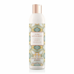M. Asam BATH & BODY SOFT VANILLA Duschgel (300ml) – für eine sanfte Körperreinigung & ein frisches Körpergefühl, cremig-süßer Vanille & Toffee Duft, ohne Mineralöle, silikon- & parabenfrei, vegan
