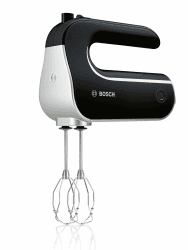 Bosch Hausgeräte MFQ4885DE 2 Rührbesen, 2 Edelstahl-Knethaken, Schwarz, 575 W