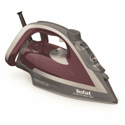 Tefal FV6870 Smart Protect Plus Dampfbügeleisen, 2800, rot/grau