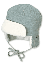 Sterntaler Baby Jungen Mütze Baby Fliegermütze Feincord 43 dunkeltürkis