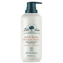 DR. TREE Feuchtigkeitsspendendes und Thermisch Schützendes Duschgel Speziell für Empfindliche oder Atopische Haut Stärkt das Mikrobiom 99,7% Natürliche Inhaltsstoffe 500 ml