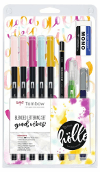 Tombow BS-FH2 Blended Lettering Set Good Vibes, 1 Stück (1er Pack)