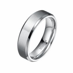 Mabohity Ring Herren/Damen Matt + Hochpoliert Titan-Ring Titanium Ehering Verlobungsring Trauring Freundschaftsring Partnerring Hochzeit Band, Silber 4mm 6mm 8mm 10mm Breite, Größe 47 bis 72 54 (17.2) Silber 6mm
