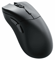 Glorious Gaming Model D 2 PRO Wireless Gaming Mouse – 2,4-GHz-Funk mit 1 ms Verzögerung, 100 Mio. Klicks, 60 g, Lange Akkulaufzeit, Sensor mit 26 k DPI, ergonomisch, 6 Tasten, PTFE-Füße – Schwarz