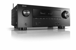 Denon AVR-X2600H 7.2-Kanal AV-Receiver, HiFi Verstärker, Alexa Kompatibel, 8 HDMI Eingänge & 2 Ausgänge, Bluetooth & WLAN, Musikstreaming, Dolby Atmos, AirPlay 2, HEOS Multiroom