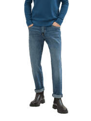 TOM TAILOR Herren Marvin Straight Jeans 38W / 32L 10137 - Dark Indigo With Tint