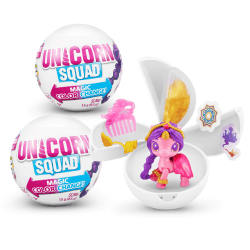 5 Surprise Unicorn Squad Magic Color Change Series 7 Surprise Unicorn With 5 Unicorn Accessories And Wings Unboxing Toy For Girls Perfect Stocking Stuffer (2 Pack)