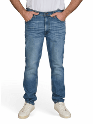 MUSTANG Jeans Herren Stretch lang Straight Fit Washington Jeanshose Hose Denim Blau Schwarz 30 31 32 33 34 36 38 40 33W / 32L Denim Blue (1016081-5000-313)