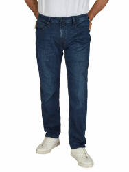 JACK & JONES Jeans Herren Stretch lang Straight Fit JJICLARK Jeanshose Hose Denim Blau Schwarz 30 31 32 33 34 36 38 38W / 36L Black/Blue (Cb146)