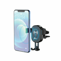 HOME Autohalterung mit Ladefunktion, 15W Handyhalterung Auto [Automatische Klemmung], Qi Induktive Ladestation Auto Wireless Charger Schnellladen, Kfz Ladegerät für 3,5-7 Zoll Smartphone