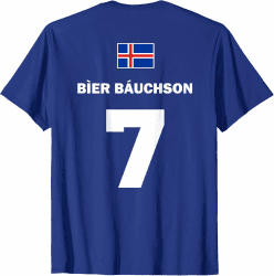Isländische Namen Island Sauf Trikot Fußball Mallorca T-Shirt