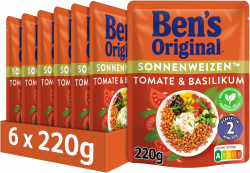 BEN'S ORIGINAL™ Express Sonnenweizen Tomate & Basilikum 6x220g