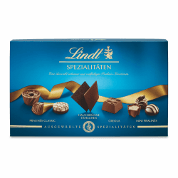 Lindt Spezialitäten 250g | Schokolade | Kreationen | Alkohol | Pralinengeschenk | Schokoladengeschenk