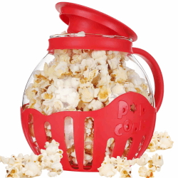 Popcorn Maker Mikrowelle,Microwave Popcorn Bowl, Popcorn Selbst Machen Mikrowelle, Butter Popcorn Machine, Mikrowelle Popcorn Behälter, Dishwasher Safe, 3-in-1 Lid, Healthy Popcorn