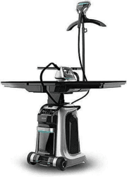 Cecotec Intelligentes Bügelzentrum Total Iron 10100 Pro. 2200 W, 4 in 1: Vertikales und horizontales Bügeln, Saugen und Aufblasen, 5 Programme für 5 Gewebe, 220 g/min und 5 Bar