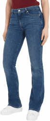 Tommy Hilfiger Damen Jeans Hose Bootcut Fit Mid Rise 27W / 34L Denim (Ana)