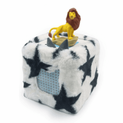 Taladad für Toniebox Bezug,Plüsch Hülle, Schutzhülle Case Schutzfolie,Schutzcover Bezug for Toniebox Speaker Hülle Bezug Toniebox Starter Zubehör Schutzhüllen (Stern)