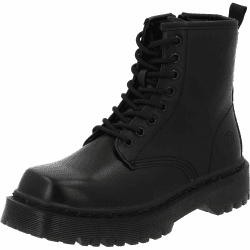 Palado Damen Winterschuhe Enania - moderne Stiefel für den Winter - Schnürstiefeletten für Frauen 39 EU Schwarz