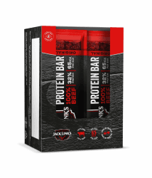 Jack Links Protein Riegel Beef Original – 14er Pack (14 x 22,5 g) – Low Carb Proteinriegel - Eiweißriegel - Protein Bar - Energieriegel - Snack für unterwegs und im Gym, Fitness - High Protein Snack