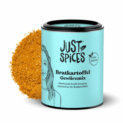 Just Spices Bratkartoffel Gewürzmix I Würze Bratkartoffeln und Wedges in Sekunden lecker I Gewürzdose, 72 g