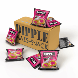 Dipple Mais-Snack Onion Ring´z - Knusprig & würzig (36x20g) Wurfmaterial Angebot bei HelloDeals
