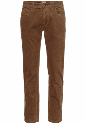 camel active Herren Regular Fit 5-Pocket Cordhose 40W / 34L Braun