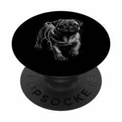 Graphic Tees for Men Women and Teens Mops, Welpe, Hundebesitzer, Spazierengehen, lustiges Mops, Geschenk für Hundeliebhaber PopSockets Klebender PopGrip