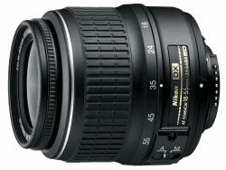 Nikon AF-S DX Zoom-Nikkor 18-55mm 1:3.5-5.6G ED II Lens Black (Generalüberholt)