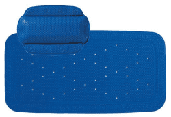 Kleine Wolke Cubic Rug, Polyvinylchlorid, Blau, 72 cm x 36 cm, Kobaltblau