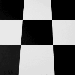 Vinylboden Selbstklebend PVC Bodenbelag Selbstklebende Vinyl-Fliesen Vinyl Bodenaufkleber Wasserdicht für Küche Wohnzimmer Badezimmer Schwarz und Weiß 30X30cm 10pcs