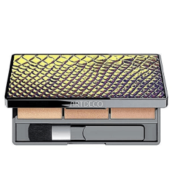 ARTDECO The Glow Palette - Palette mit drei Highlighter-Pudern inklusive Pinsel - 1 Stück