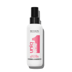 REVLON PROFESSIONAL UniqOne Hair Treatment Lotus Flower, 150 ml, Leave in Haarkur für bessere Kämmbarkeit & Glanz, Haarpflege ohne Ausspülen, Anti Frizz Spray mit Hitzeschutz, vegan
