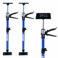 CCLIFE 2 Stk. Deckenstütze Montagestütze Einhandstütze 50-115 cm Belastbar Bis 30 kg