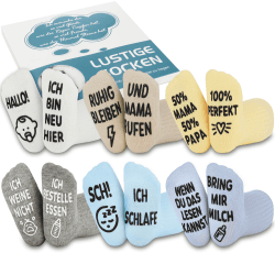 Belloxis Baby Socken 0-12 Monate Baby Geschenk Junge Mädchen Socken Antirutsch Kinder Geschenke Neugeborenen Babyparty Geschenk Angebot bei HelloDeals