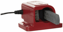 WOLF Garten | e-Multi-Star™ Wand-Ladestation QC 25 eM | Ladestation mit Aufhängevorrichtung; 72AMC3-1650, Rot