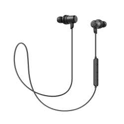 SoundPEATS Kabellose magnetische Bluetooth-Kopfhörer, preiswerte Sporthelme mit Mikrofon, IPX5, freihändiger Hi-Fi-Sound, 7 Stunden Spielzeit