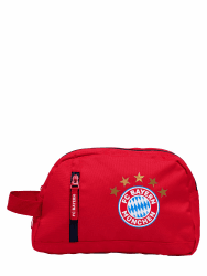 FC Bayern München Kulturbeutel | Waschbeutel | Kulturtasche Rot | Fußball