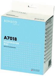 BONECO Verdunstermatte A7018 - für den Luftbefeuchter Verdunster E2441A - aus umweltfreundlichem Papier für optimale Befeuchtungsleistung, Weiß