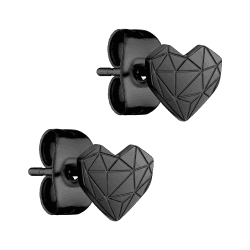 LIEBESKIND Ohrstecker LJ-0847-E-05 IP Gold IP Schwarz Single