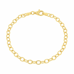 Amor Charmarmband 925 Sterling Silber Damen Armschmuck GOLD