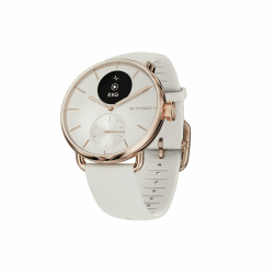 Withings ScanWatch 2, Hybrid Smartwatch Heart Health for Men & Women - ECG, SPO2, Temperature Monitoring, Sleep Tracking, Respiratory Health, Cycle Tracking, 30 Day Battery Life, iOS & Android