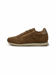 Woden Damen Ydun Suede Zipper Sneaker 37 EU Latte