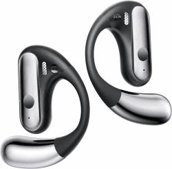 EUQQ Bluetooth-Kopfhörer, kabellose Kopfhörer mit Bluetooth 5.3-Technologie, verbesserte Knochenleitungs-Kopfhörer mit offenem Design, 50 Stunden Wiedergabezeit, perfekt für Sport, Laufen und