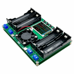 DollaTek Digitalanzeige Batteriekapazität Innenwiderstandstester 18650 Lithiumbatterie Leistungsdetektormodul 4 Kanäle